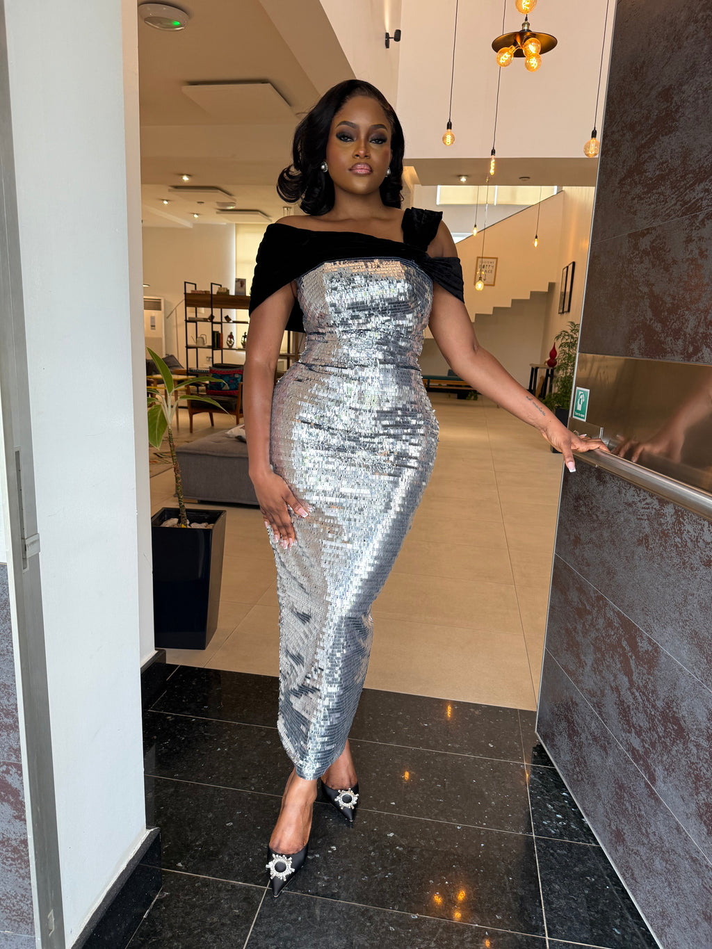 The Sizzling Dress
