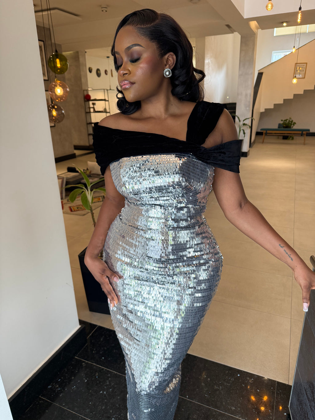 The Sizzling Dress