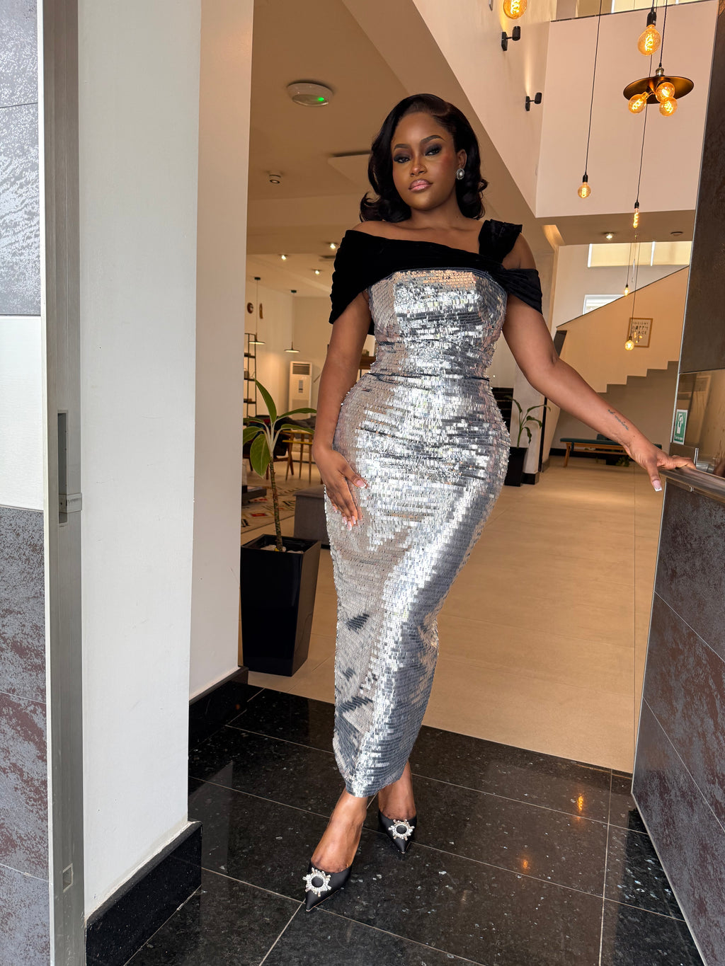 The Sizzling Dress