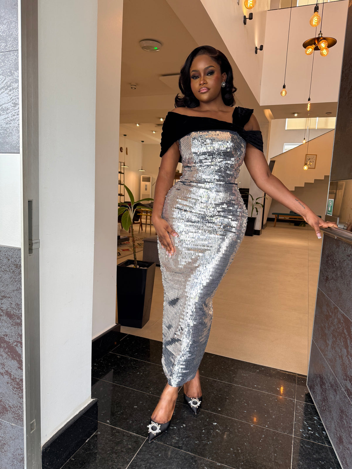 The Sizzling Dress