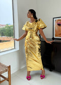 Gold Sparrow Dress