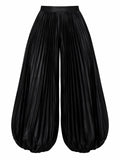 Velour Barrel Pants